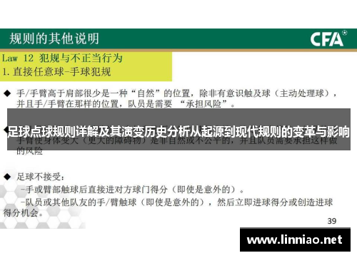 足球点球规则详解及其演变历史分析从起源到现代规则的变革与影响